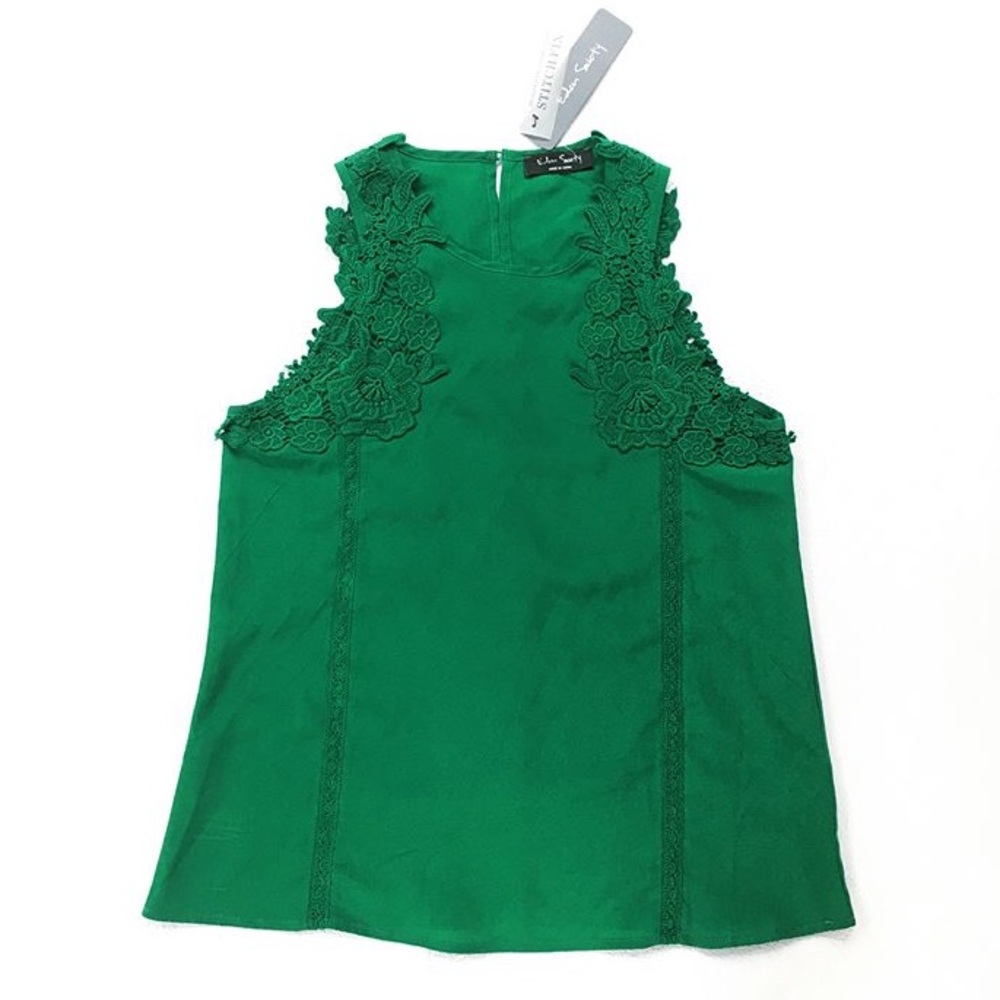 Eden Society's Beautiful Embroidered Green Top